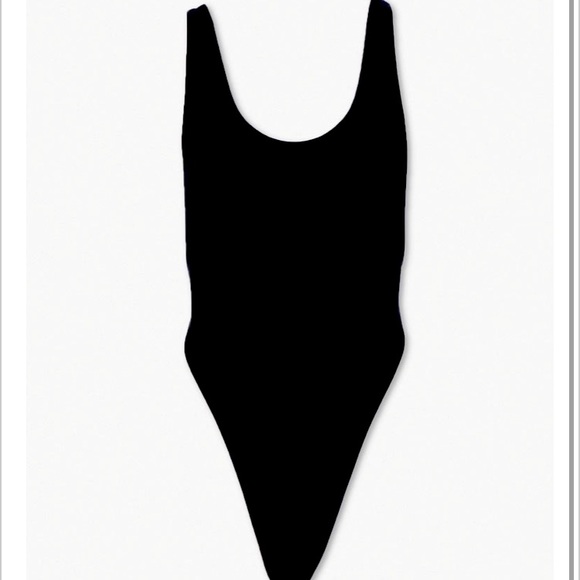 Plunge-Back one piece. Never worn. NWT - Picture 1 of 1